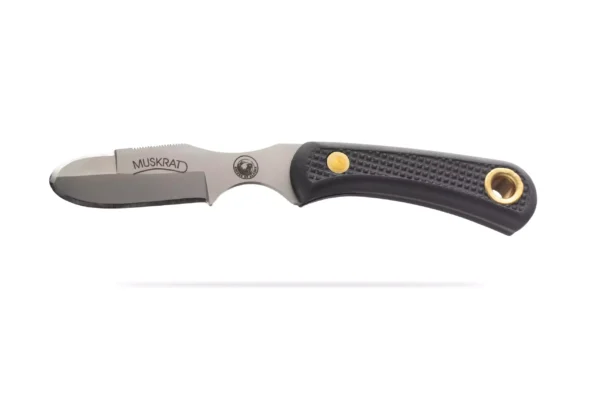 Muskrat knife with Suregrip handle by Knives of Alaska