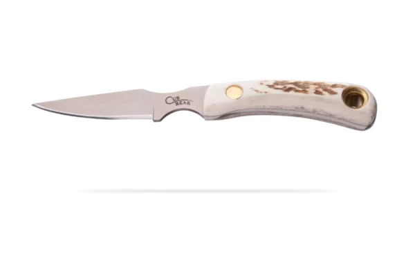 Knives of Alaska Cub Bear knife with stag handle and D2 tool steel