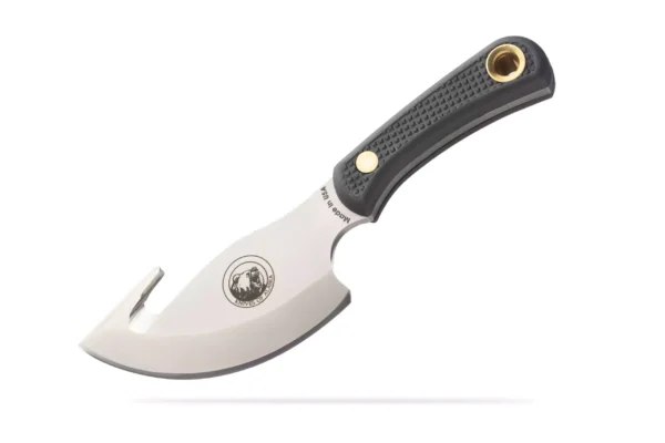 Light Hunter knife with Suregrip handle and gut hook by Knives of Alaska