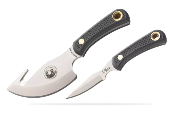 Knives of Alaska Light Hunter and Cub Bear combo with Suregrip handle