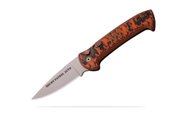 Recon Patrol Auto knife with MagnaCut stainless steel blade and G10 handle
